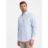 Pánská Košile Ombre košile regular fit OM-SHOS-0154 modrá