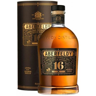 Aberfeldy 16 Y.O. Madeira wine Cask 40% 1 l (tuba) – Hledejceny.cz