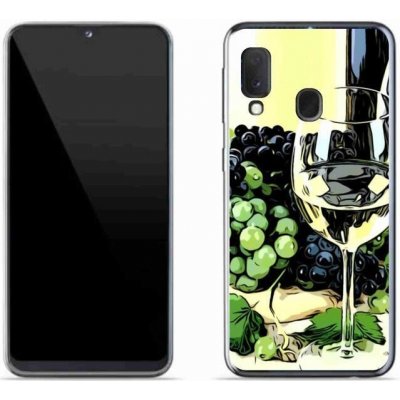 Pouzdro mmCase Gelové Samsung Galaxy A20e - sklenka vína – Zboží Mobilmania