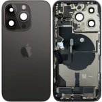 Kryt Apple iPhone 14 Pro zadní Housing s Malými Díly černý – Zboží Živě