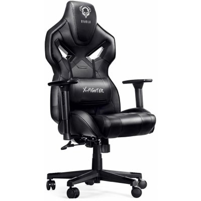Diablo Chairs X-Fighter Normal: černo-černé – Sleviste.cz