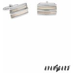 Avantgard manžetové knoflíčky Premium stříbrná lesk perleťová 573-20819 – Zboží Mobilmania