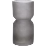 H&L Skleněná váza Elegant 22x11cm, šedá – Hledejceny.cz