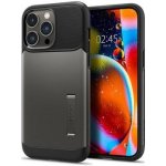 Pouzdro Spigen Slim Armor iPhone 14 Pro - šedé – Zbozi.Blesk.cz