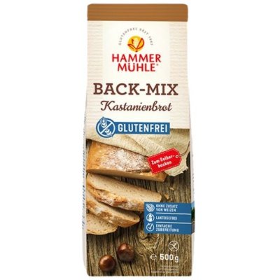 Hammermühle Bezlepková směs na pečení kaštanového chleba 0,5 kg – Zboží Dáma