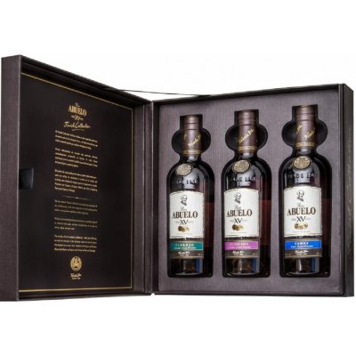 Ron Abuelo XV Finish Collection 40% 3x0,2l (set 3x0,2l)