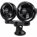 AMIO Ventilátor do auta s přísavkou 2x10,2cm 24V – Zboží Mobilmania