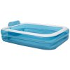 CRIVIT 331023 Dětský bazén modrý 202 x 151 x 46/60 cm