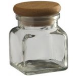PRACTIC Kořenka skleněná dřevěné víčko 120 ml – Zboží Dáma