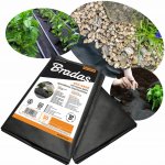 Bradas netkaná mulčovací textilie 50 g/m² 1,6 x 10 m – Zboží Dáma