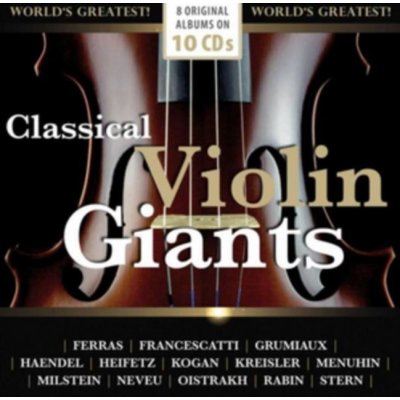 V/A - Classical Violin Giants CD – Zboží Mobilmania