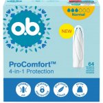 O.B. Tampóny ProComfort Normal 64 ks – Sleviste.cz
