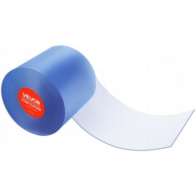 Pásová clona 30,8x0,3M Univerzální Použití Průhledné PVC – Hledejceny.cz