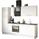 Optifit kuchyňská linka Rurik986 270 cm barva čela leskle bílá barva korpusu bílá v nesmontovaném stavu – Hledejceny.cz