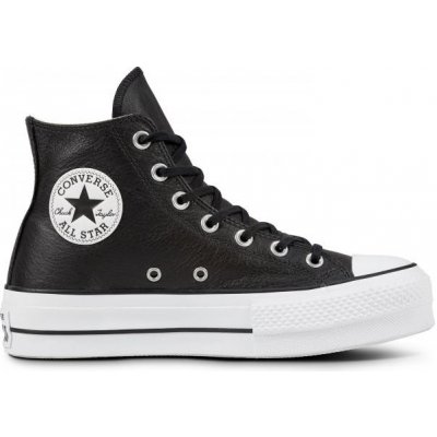 Converse Chuck Taylor All Star Lift Clean black/black/white – Zboží Mobilmania
