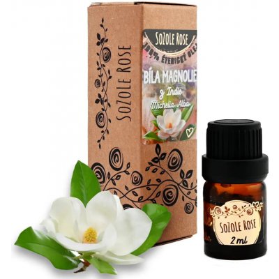 SoZoLe Rose Éterický olej Magnolie bílá z Indie 2 ml – Hledejceny.cz
