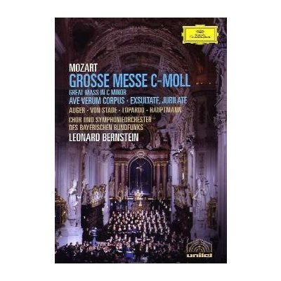 DVD Wolfgang Amadeus Mozart: Grosse Messe C-Moll - Great Mass In C Minor - Ave Verum Corpus - Exsultate - Jubilate