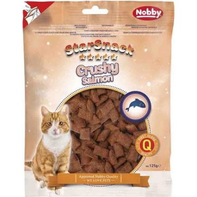 Nobby pamlsek StarSnack cat Crushy Salmon bag 125 g