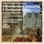 Johann Sebastian Bach - 6 Brandenburg Concertos 4 Orchestral Suites CD – Hledejceny.cz