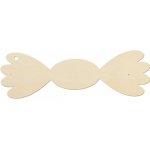 LYMFY Bonbon 14,5x4,1cm přírodní dřevo – Hledejceny.cz