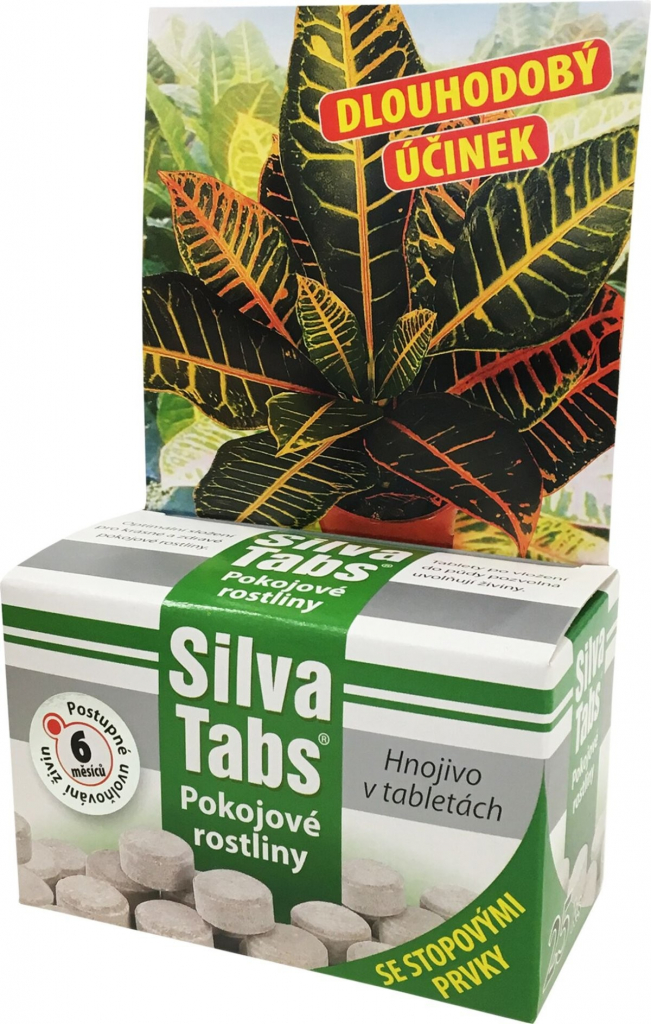 Nohelgarden Hnojivo SILVA TABS na pokojové rostliny 250 g