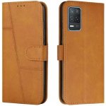 S-T-A-R Kožené pouzdro pro Realme 8 5G hnědé – Zboží Živě