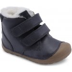 Barefoot Bundgaard dětská zimní obuv Petit Mid Winter Strap 519 Navy – Zboží Dáma