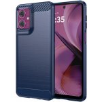 Techsuit Carbon Silicone Motorola Moto G55 modrý – Zboží Živě