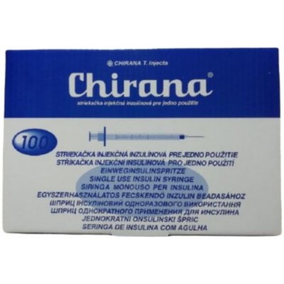 Chirana Inj. střík. inz. 1 ml U100 0,33 x 12-13 100 ks – Zboží Dáma
