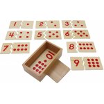 Montessori puzzle Čísla a puntíky – Zboží Mobilmania