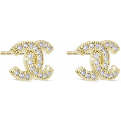 Ellami Ellami SOFIA 3158 Pozlacené náušnice půlkruhy 1003158 – Zboží Dáma