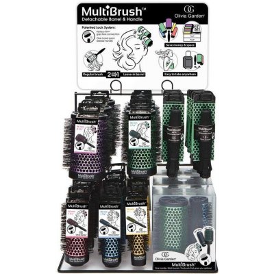 Olivia Garden Multibrush Display 34 ks – Zboží Mobilmania