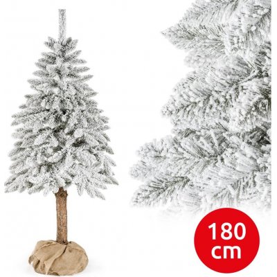 Sonic Vánoční stromek na kmenu NATURAL WITH SNOW 180 cm smrk SC0052 – Hledejceny.cz