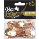 Godan Konfety papírové srdíčka rose gold 12g – Zboží Mobilmania