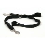 Q ESSENTIALS Elastické popruhy mezi zadní nohy černé – Zboží Dáma
