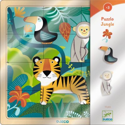 Djeco puzzle Jungle – Zboží Mobilmania
