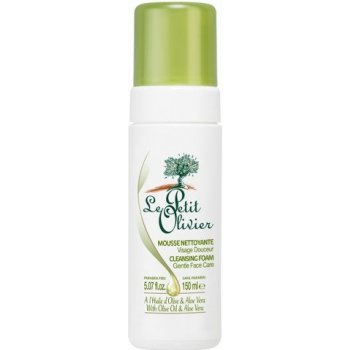 Le Petit Olivier čistící pěna s olivovým olejem a aloe vera 150 ml