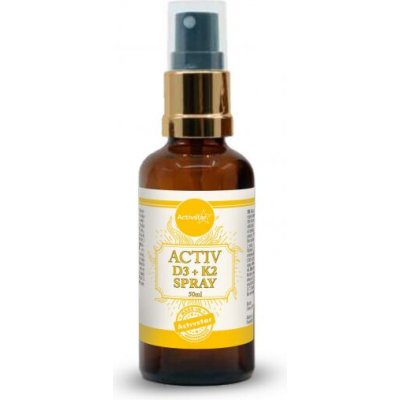Activstar D3 + K2 sprej 50 ml – Hledejceny.cz