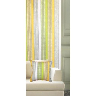Závěs dekorační, Stripe 138 cm, zelená 138 cm – Sleviste.cz
