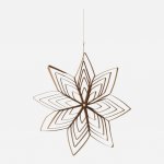 Papírová hvězda Ouilling Natural 15 cm House Doctor – Hledejceny.cz