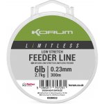 Korum Limitless Low Stretch Feeder Line 300 m 0,23 mm 2,7 kg – Hledejceny.cz