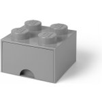 LEGO® Úložný box Storage světle šedý 25 x 25 cm – Zboží Dáma