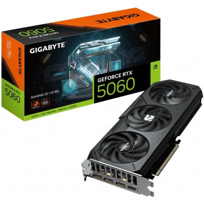 Gigabyte GeForce RTX 5060 GAMING OC V2 8GB GDDR7 GV-N5060GAMING OCV2-8GD – Hledejceny.cz