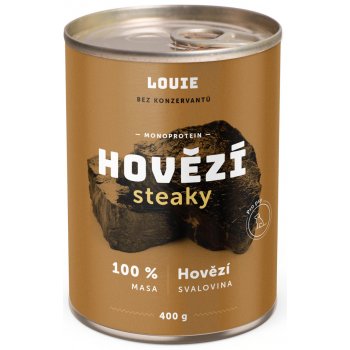 Louie Hovězí steaky 100 % maso 400 g