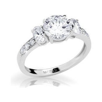 Modesi Elegantní zásnubní prsten JA17250CZ