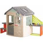 Smoby Domček ekologický v základnej zostave Neo Jura Lodge Playhouse Green rozšíriteľný SM810230-G – Hledejceny.cz