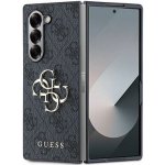 Guess PU 4G Metal Logo Samsung Galaxy Z Fold 6 Grey GUHCZFD64GMGGR – Zboží Mobilmania