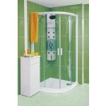 Ravak Chrome CSKK4-90 satin+transparent 3Q170U00Z1 – Sleviste.cz