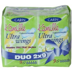 Carine Ultra Wings Kamille Duo 2 x 9 ks
