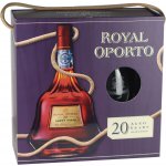 Royal Oporto Tawny 20y 20% 0,7 l (dárkové balení 2 sklenice) – Hledejceny.cz